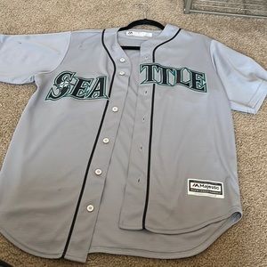 Seattle open button down jersey